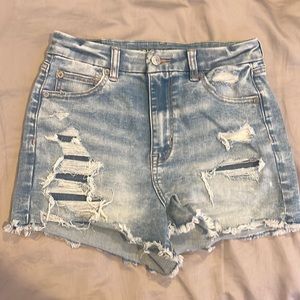 American eagle denim shorts medium wash